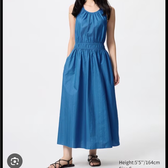 Uniqlo Dresses & Skirts - Uniqlo halter cotton maxi dress